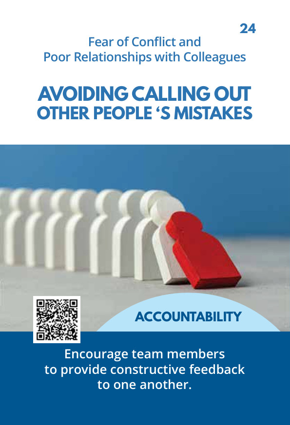 Card 24 – Not Pointing Out Mistakes