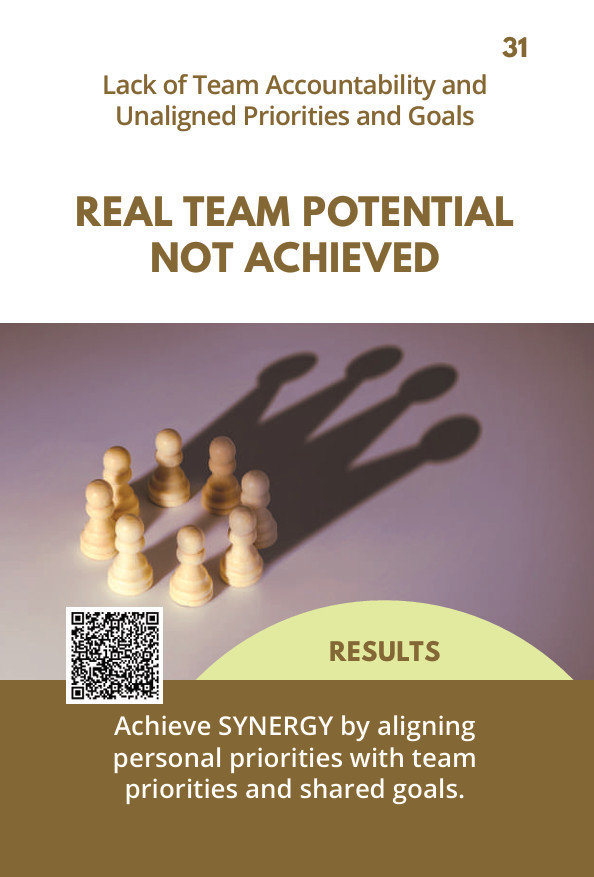 Card 31 – Real Team Potential Not Achieved