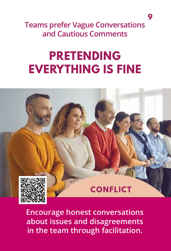 CONFLICT 9 – Pretending Everything is Fine